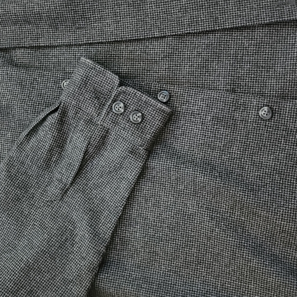 Men's Eddie Bauer wool blend button front shirt - Picture 2 of 7